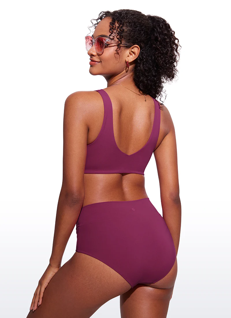 V Neck Bikini Padded Tops - Image 19