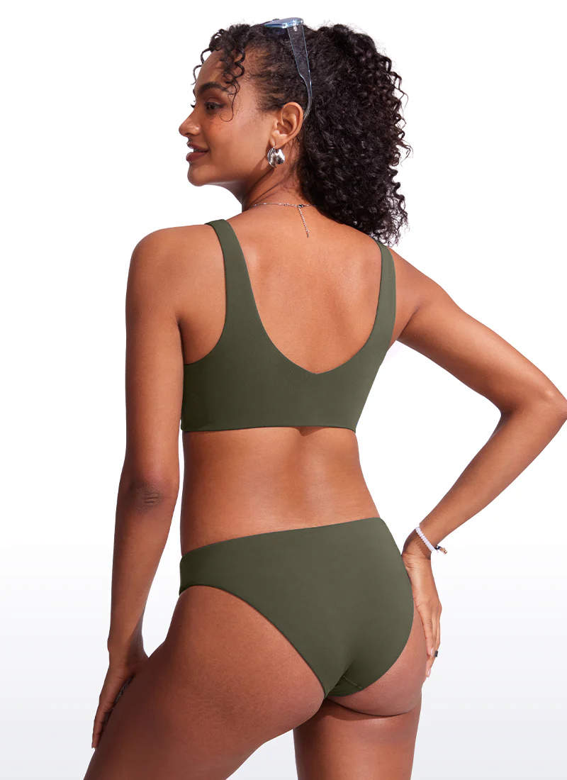 V Neck Bikini Padded Tops - Image 31