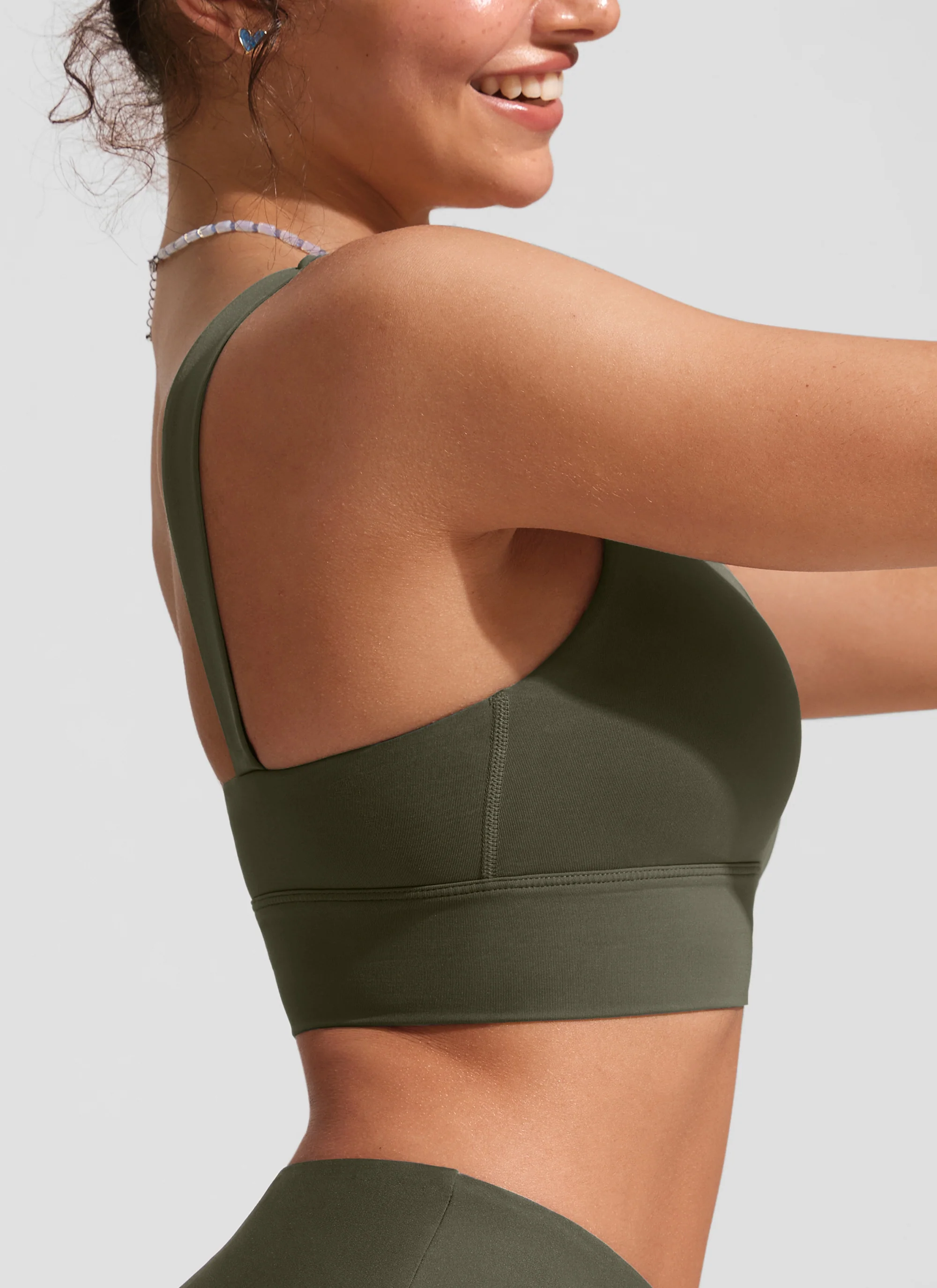 Supportive Modest Wide Straps Bikini Top - Image 19