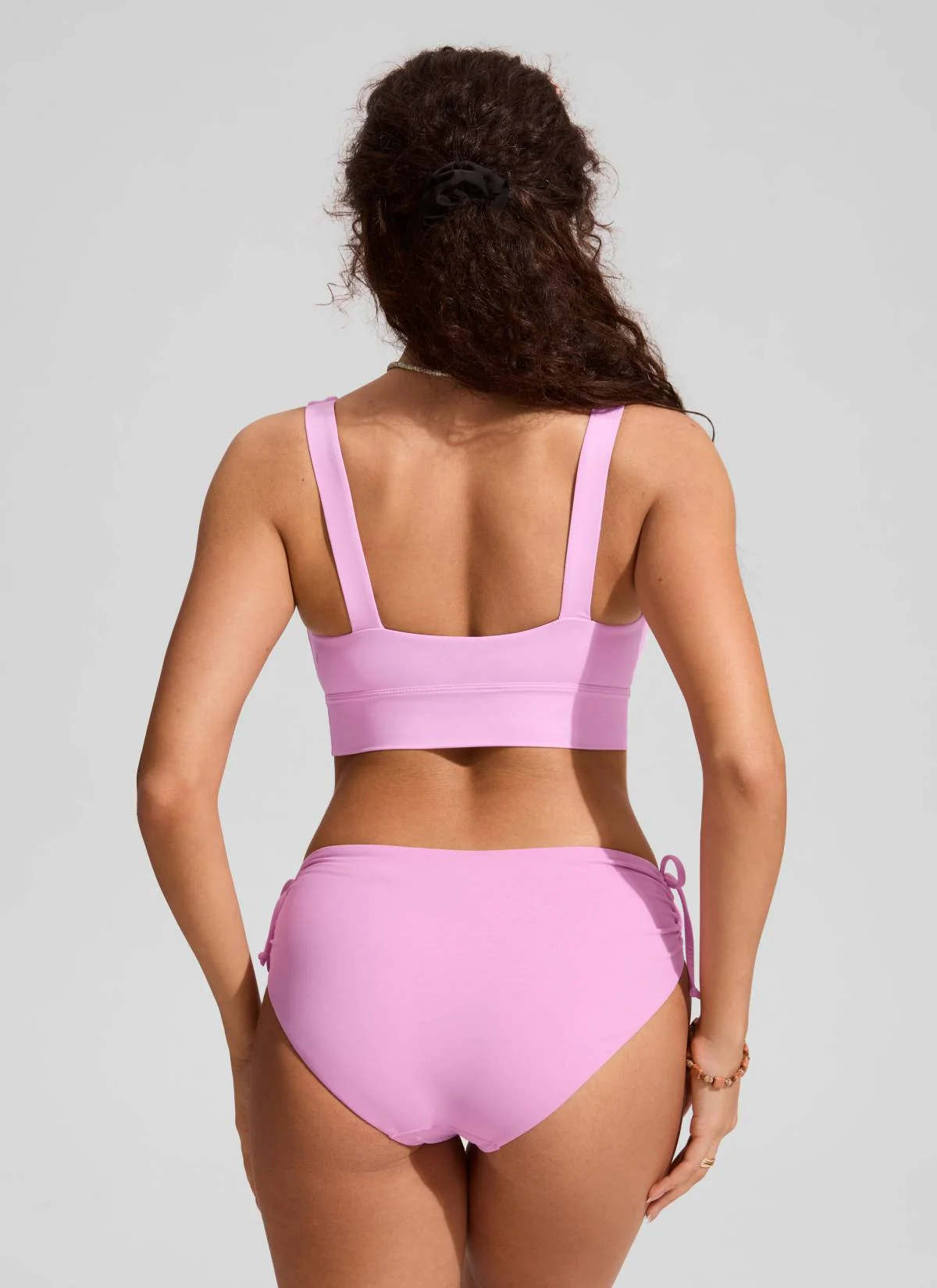 Supportive Modest Wide Straps Bikini Top - Image 22