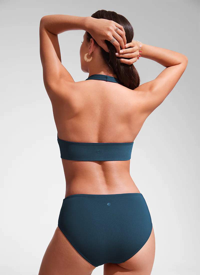 Halter Padded Backless Bikini Top - Image 2