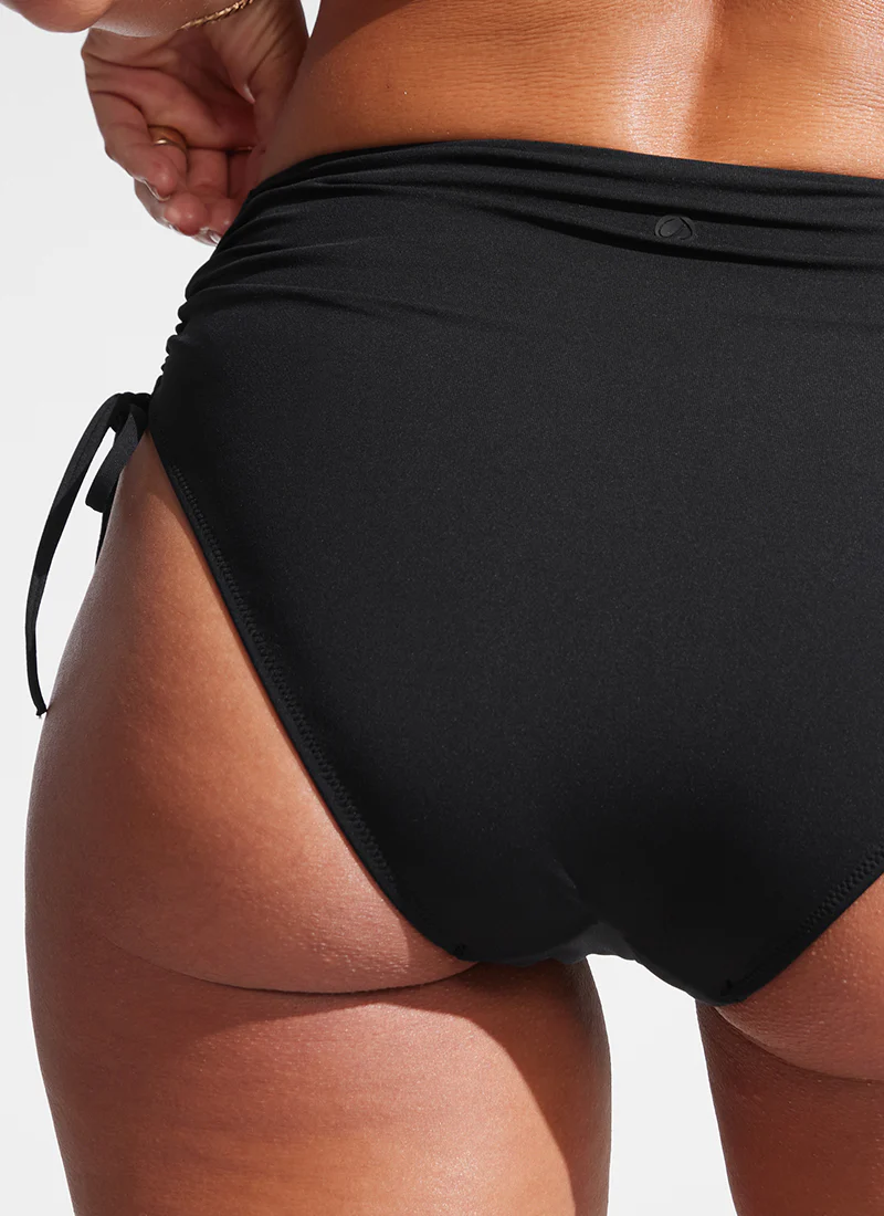 Adjustable Ruched Side Tie Bikini Bottom - Image 11
