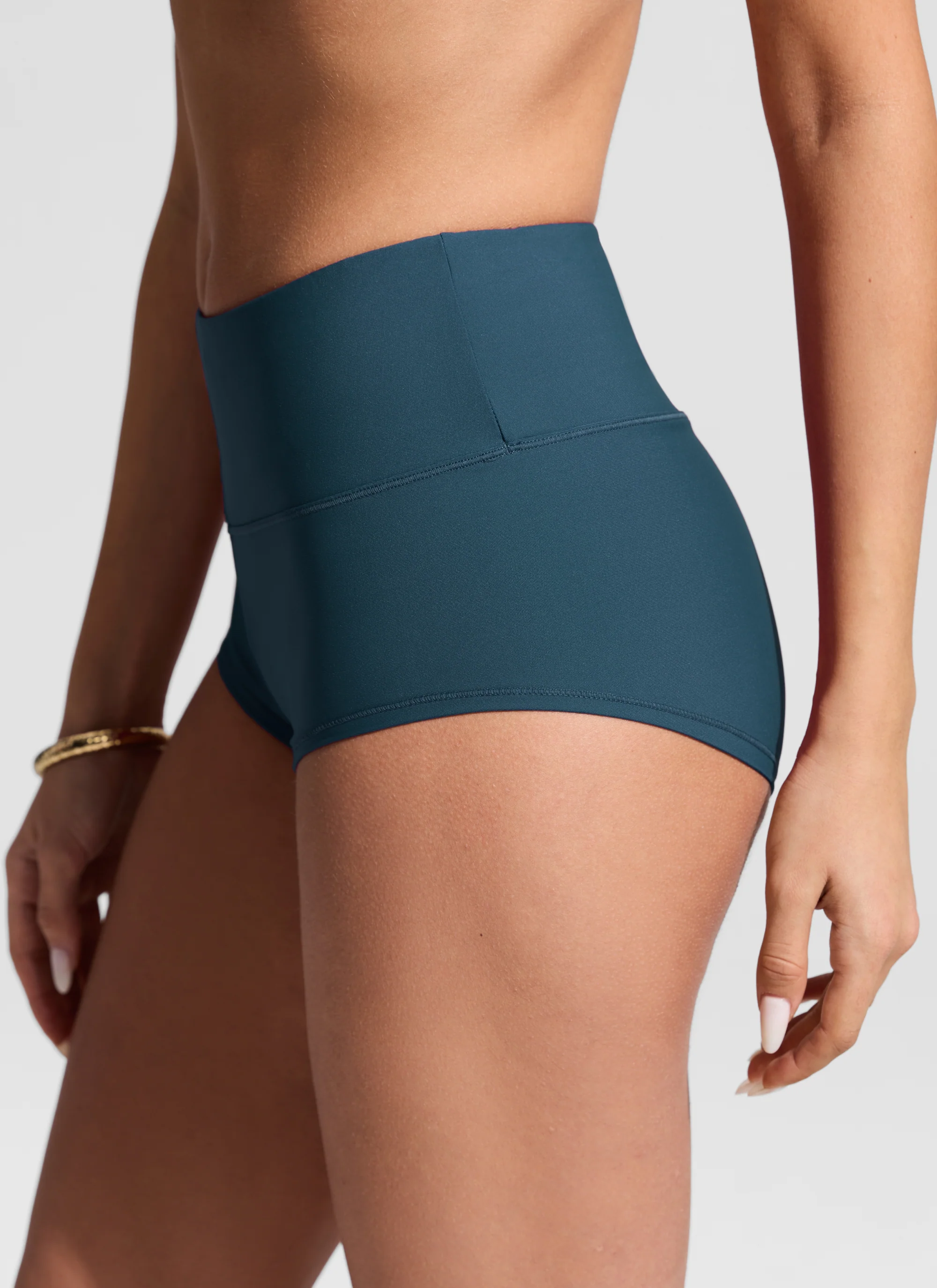 High Rise Boyshorts Bikini Bottom 2.5'' - Image 13