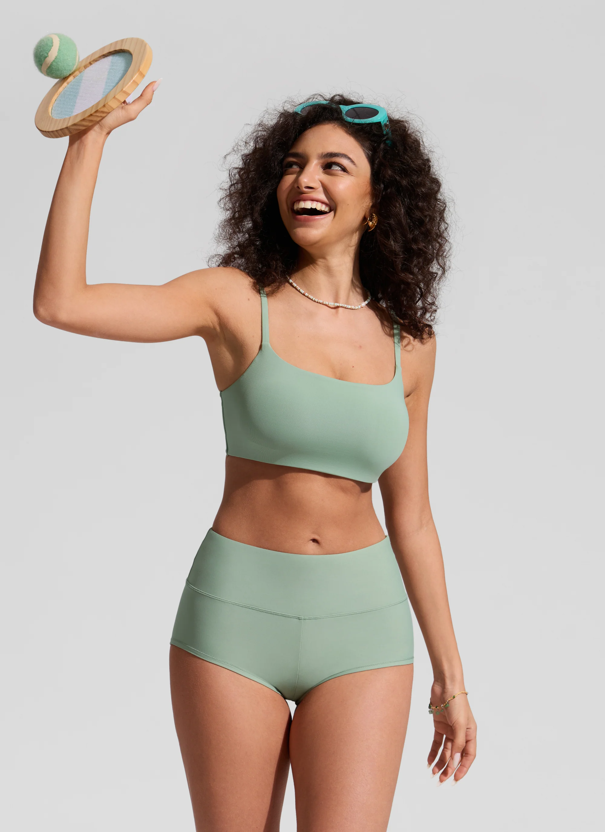 High Rise Boyshorts Bikini Bottom 2.5'' - Image 20
