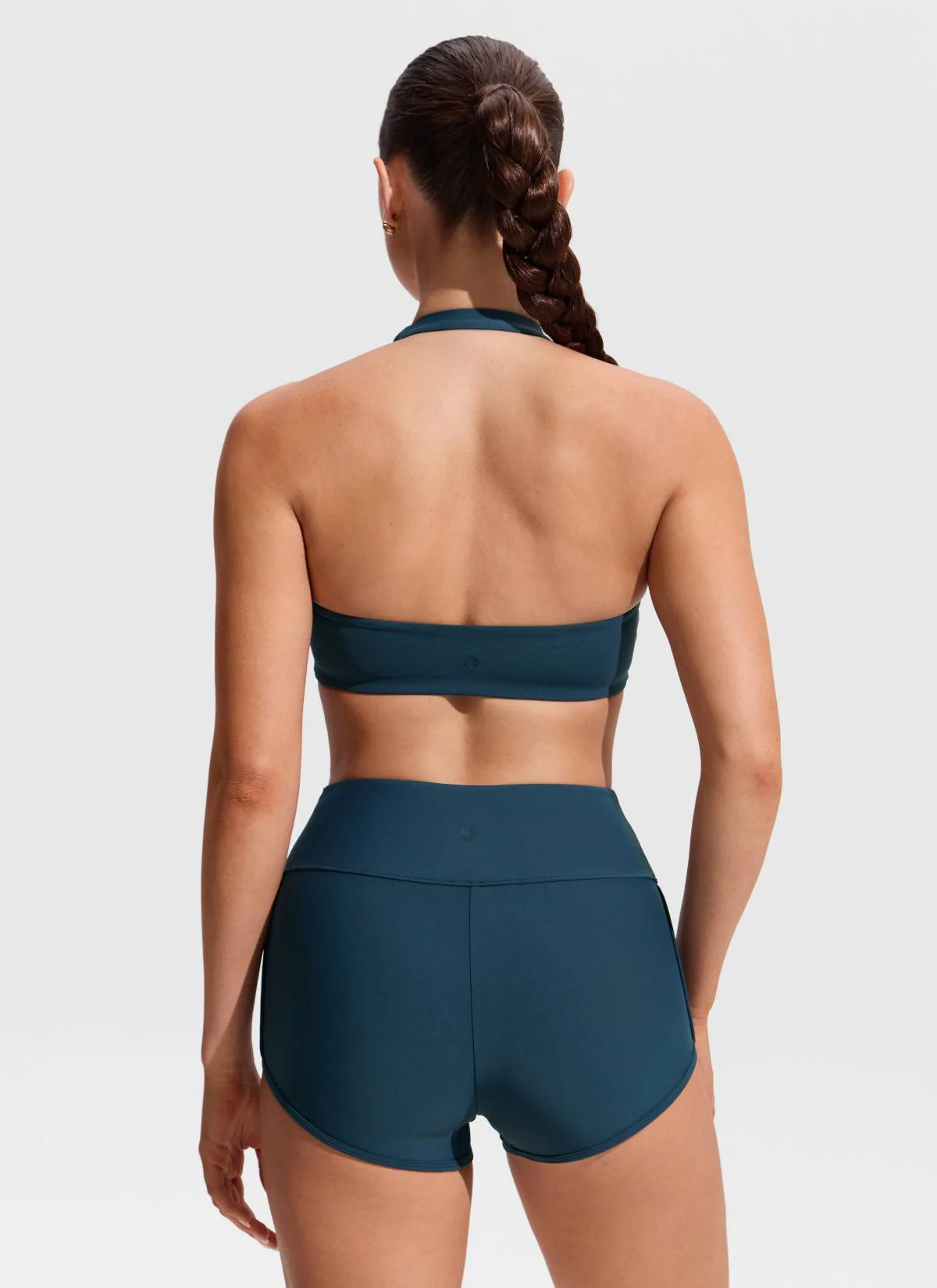 Ruched Front Halter Bikini Top - Image 2