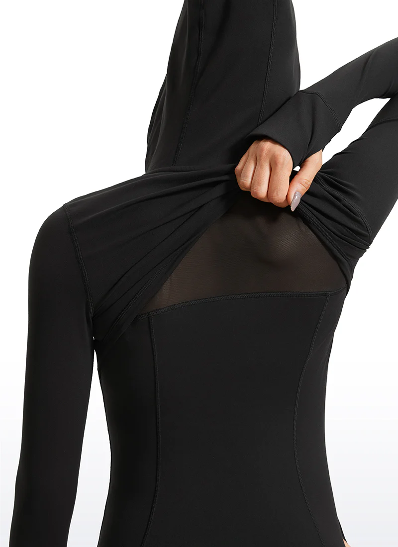 Butterluxe Zip Pocket ThumbHole Hoodie - Image 17