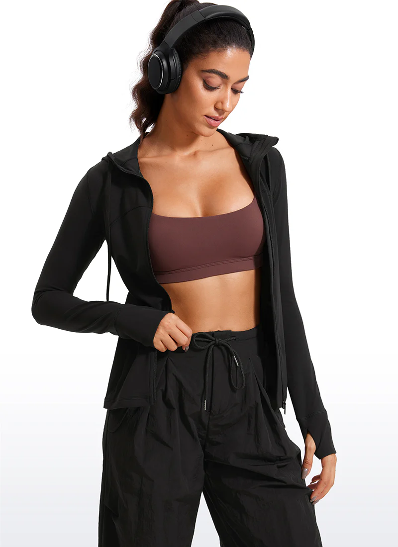 Butterluxe Zip Pocket ThumbHole Hoodie - Image 18
