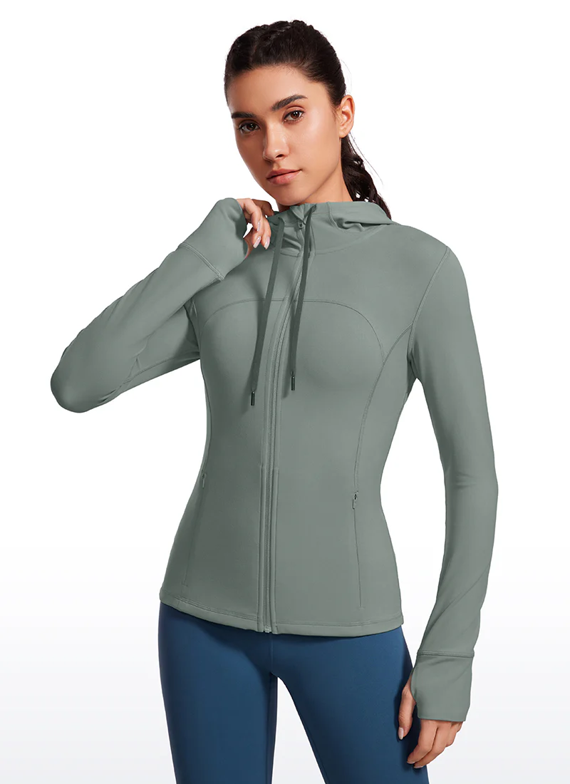 Butterluxe Zip Pocket ThumbHole Hoodie - Image 37
