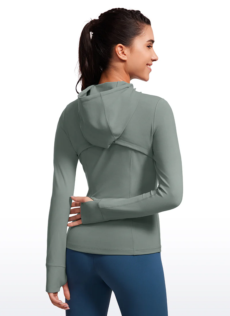 Butterluxe Zip Pocket ThumbHole Hoodie - Image 38