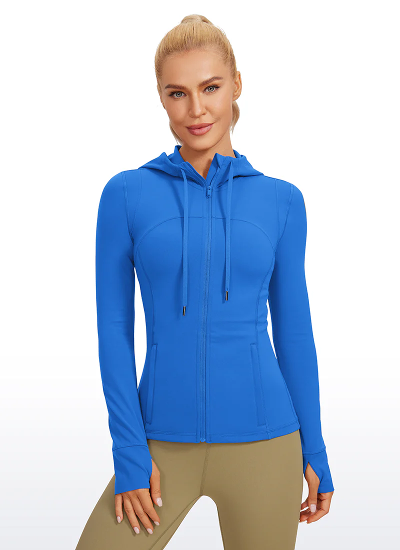 Butterluxe Zip Pocket ThumbHole Hoodie - Image 41