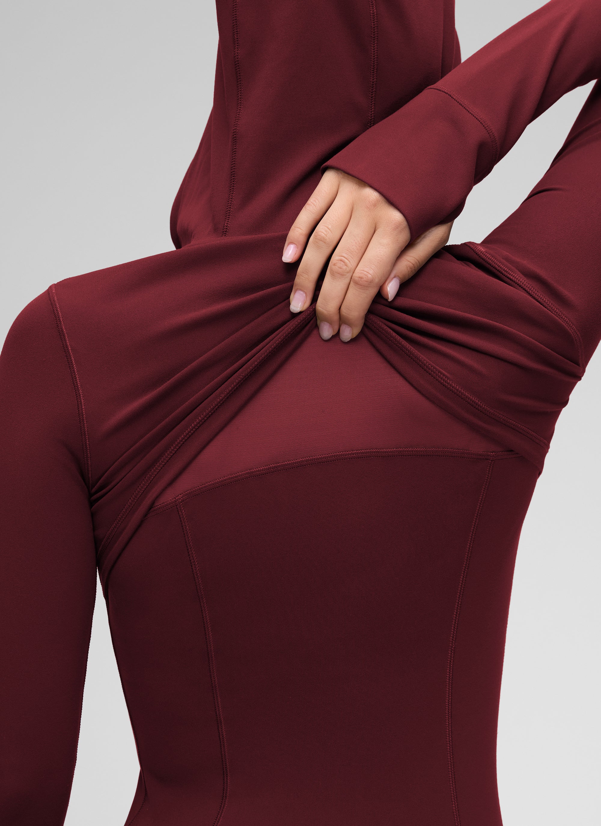 Butterluxe Zip Pocket ThumbHole Hoodie - Image 5