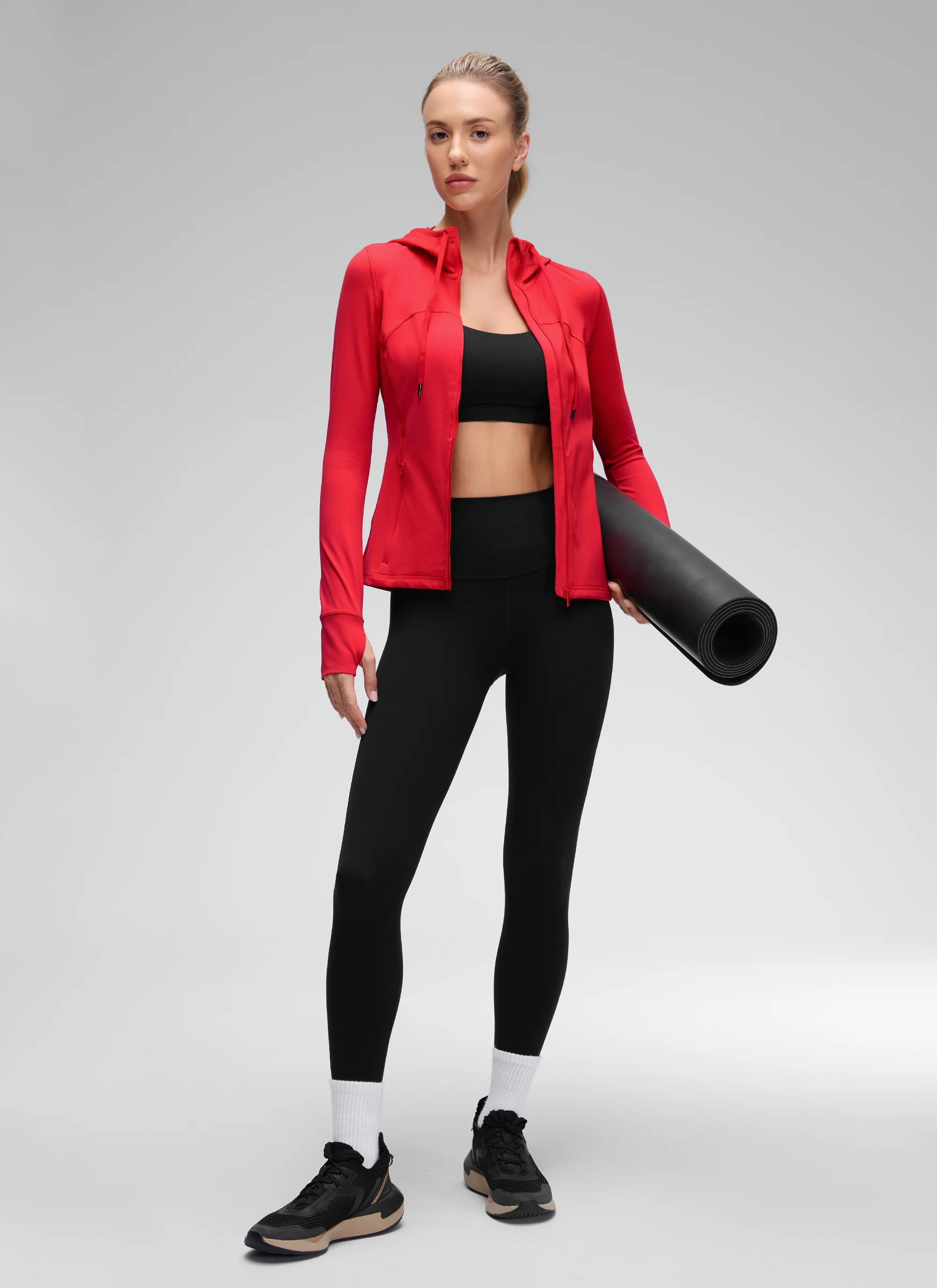 Butterluxe Zip Pocket ThumbHole Hoodie - Image 58
