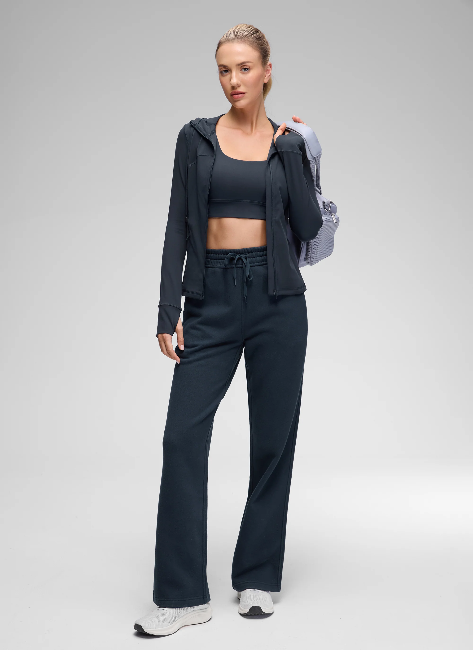 Butterluxe Zip Pocket ThumbHole Hoodie - Image 9