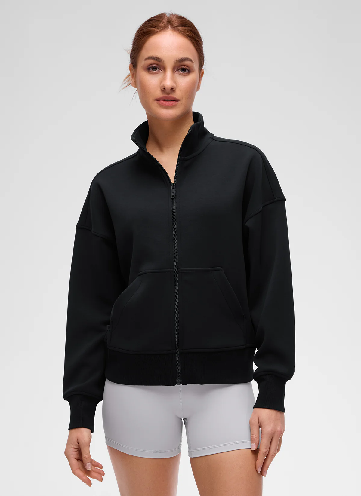 SoftAura High Mock Neck Full Zip Jacket - Image 18
