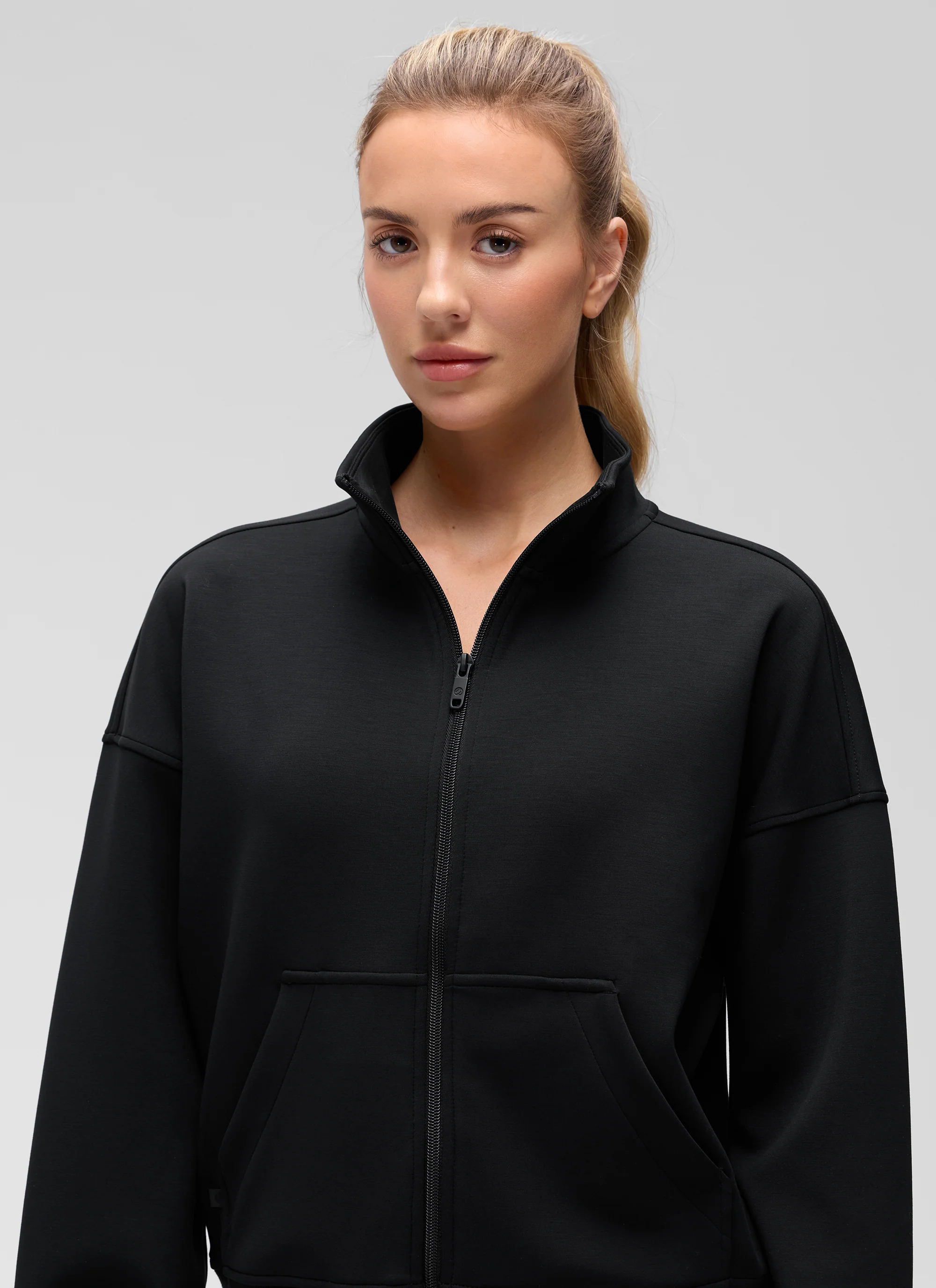 SoftAura High Mock Neck Full Zip Jacket - Image 22
