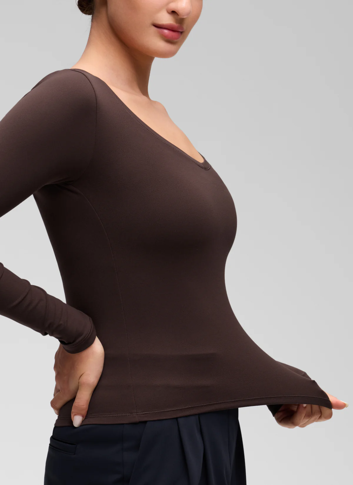 Softembrace V Neck Long Sleeve - Image 19