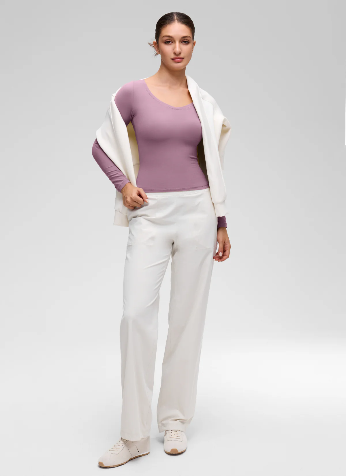 Softembrace V Neck Long Sleeve - Image 23