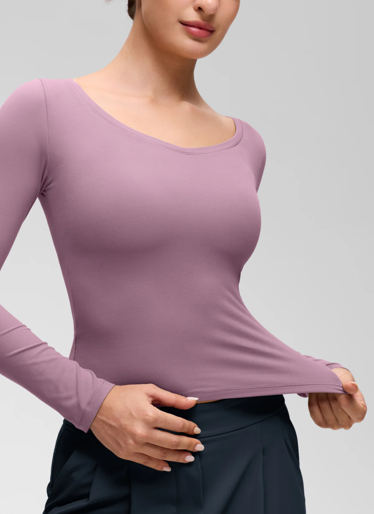 Softembrace V Neck Long Sleeve - Image 24