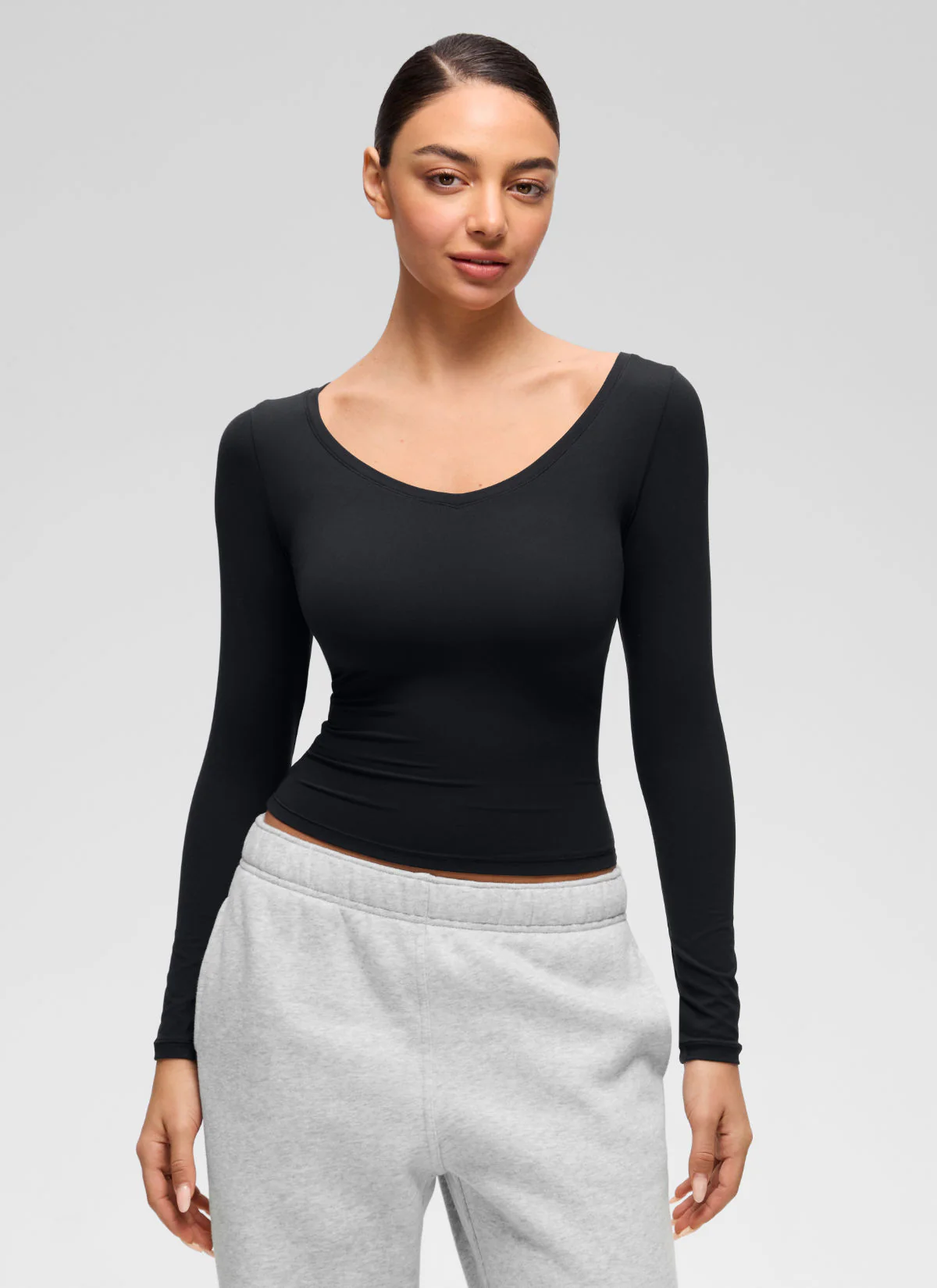 Softembrace V Neck Long Sleeve - Image 6