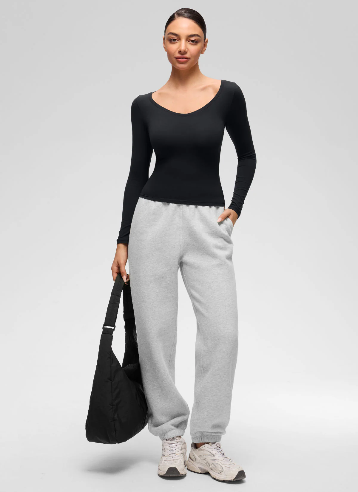 Softembrace V Neck Long Sleeve - Image 8