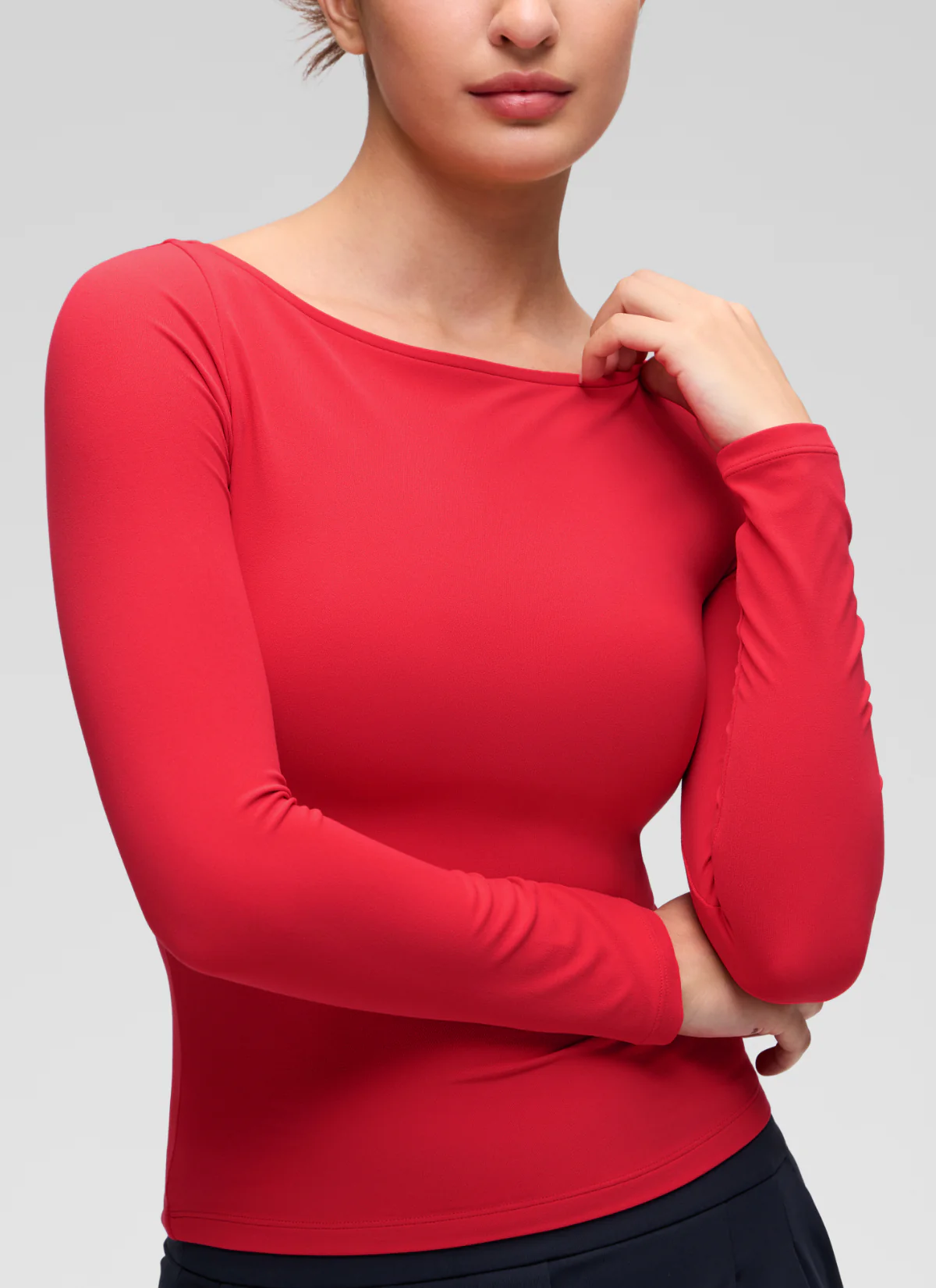 Softembrace Boat Neck Long Sleeve - Image 11