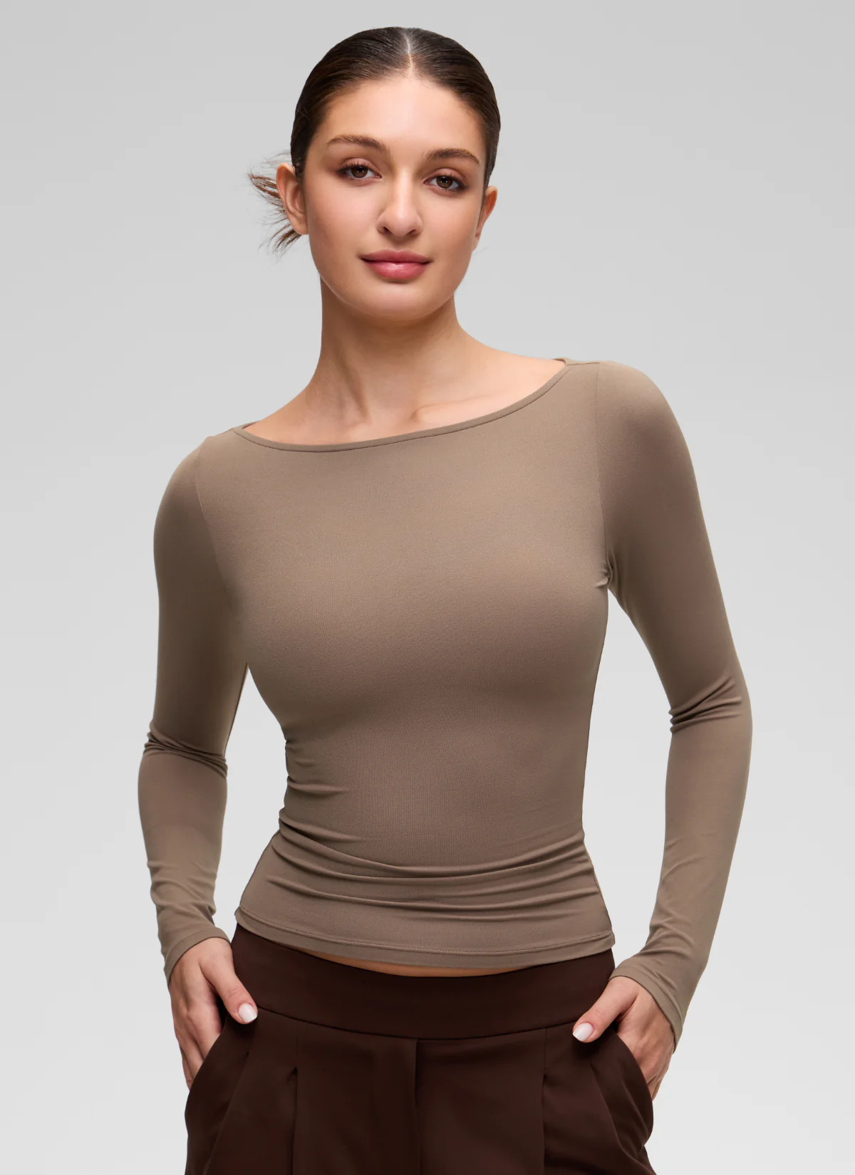Softembrace Boat Neck Long Sleeve - Image 12