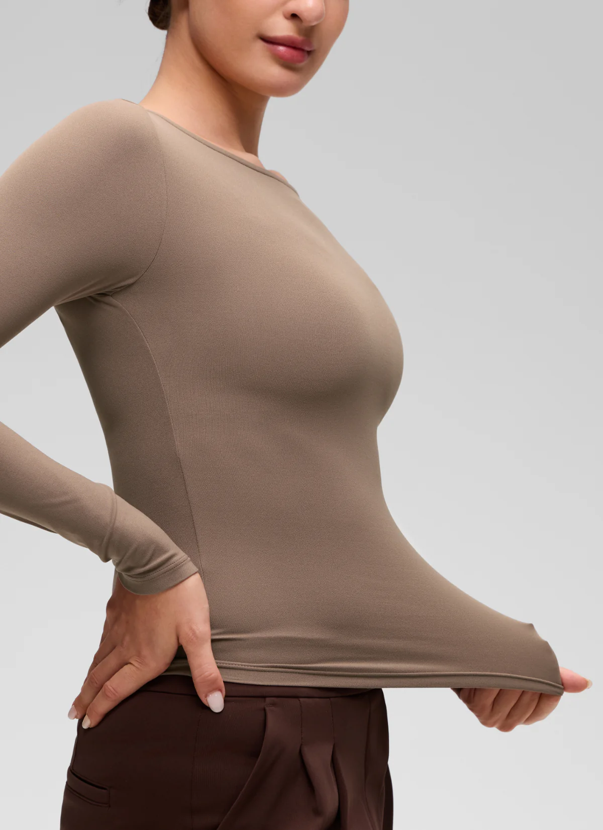 Softembrace Boat Neck Long Sleeve - Image 15
