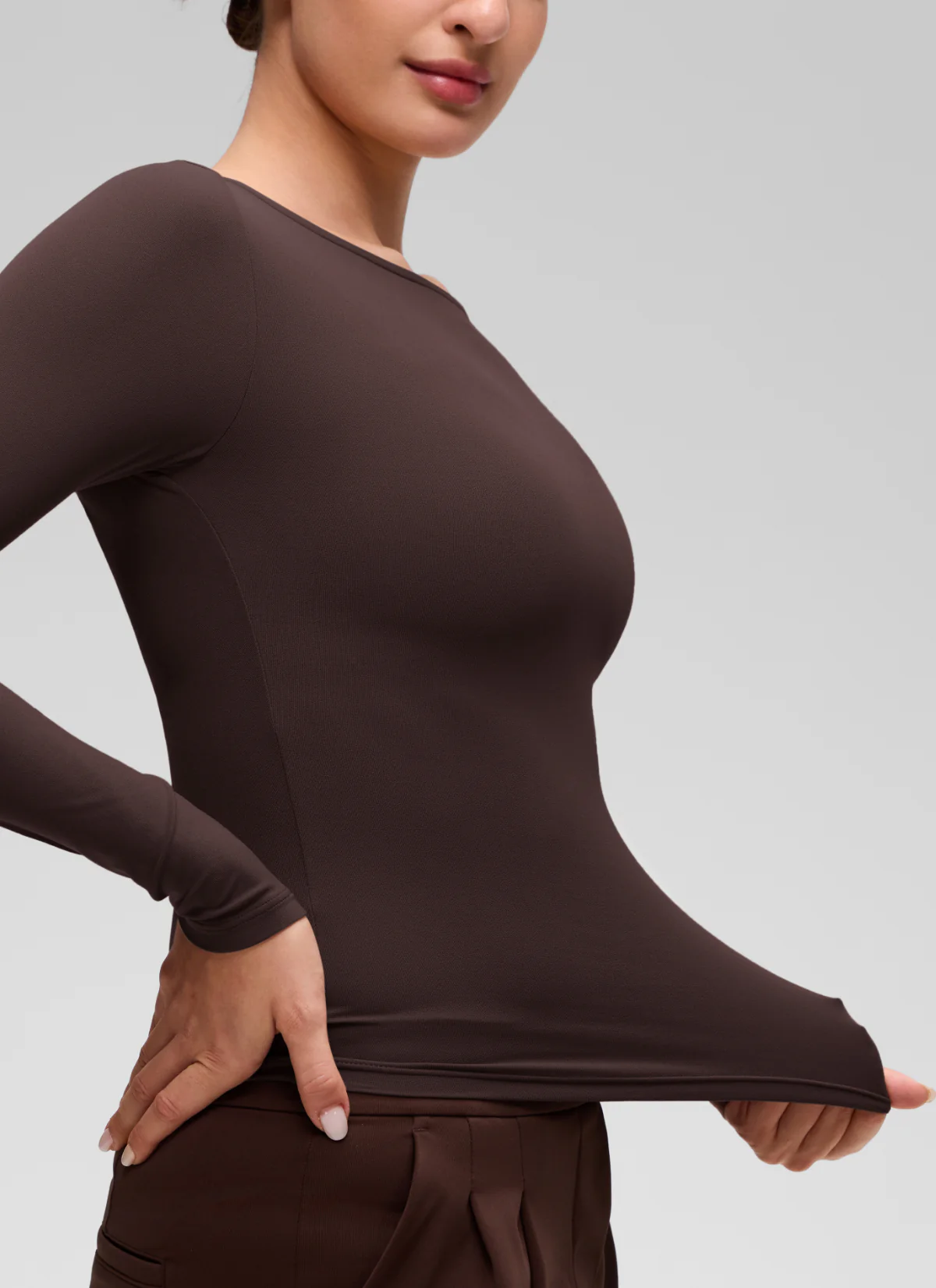Softembrace Boat Neck Long Sleeve - Image 31