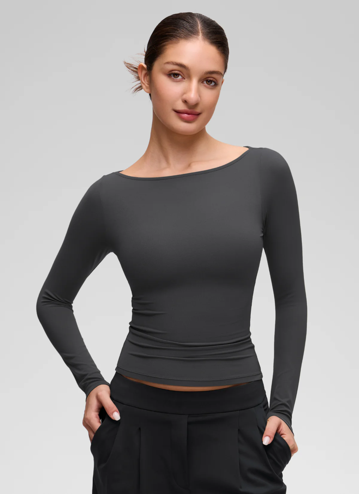 Softembrace Boat Neck Long Sleeve - Image 33