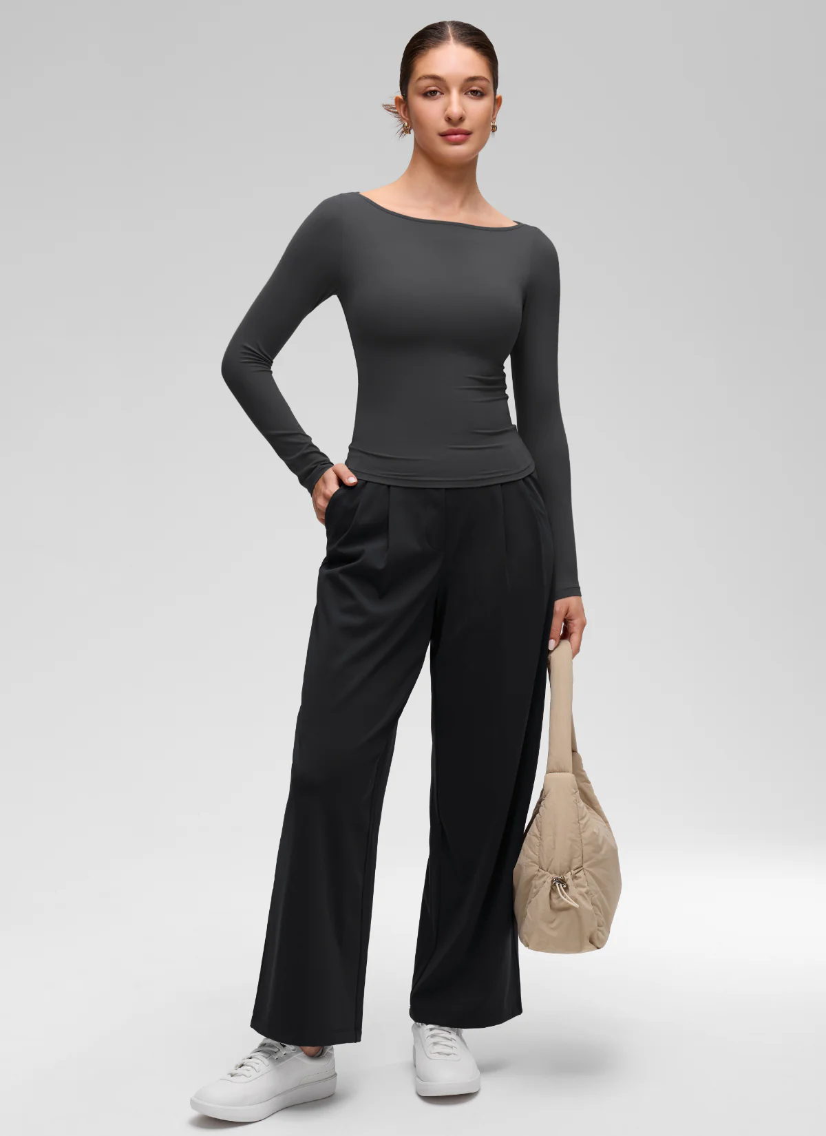 Softembrace Boat Neck Long Sleeve - Image 35