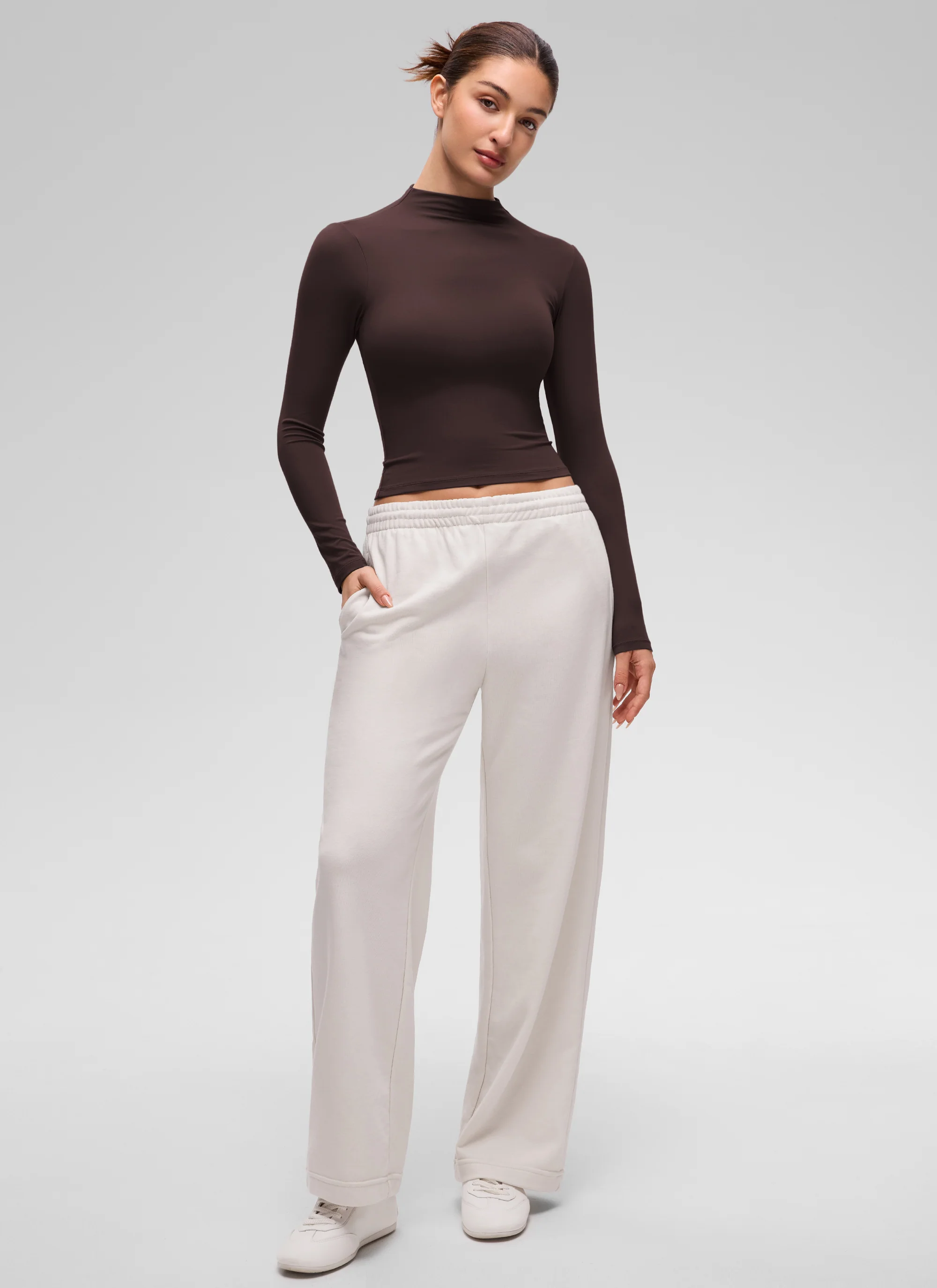 Softembrace Mock Neck Long Sleeve - Image 3