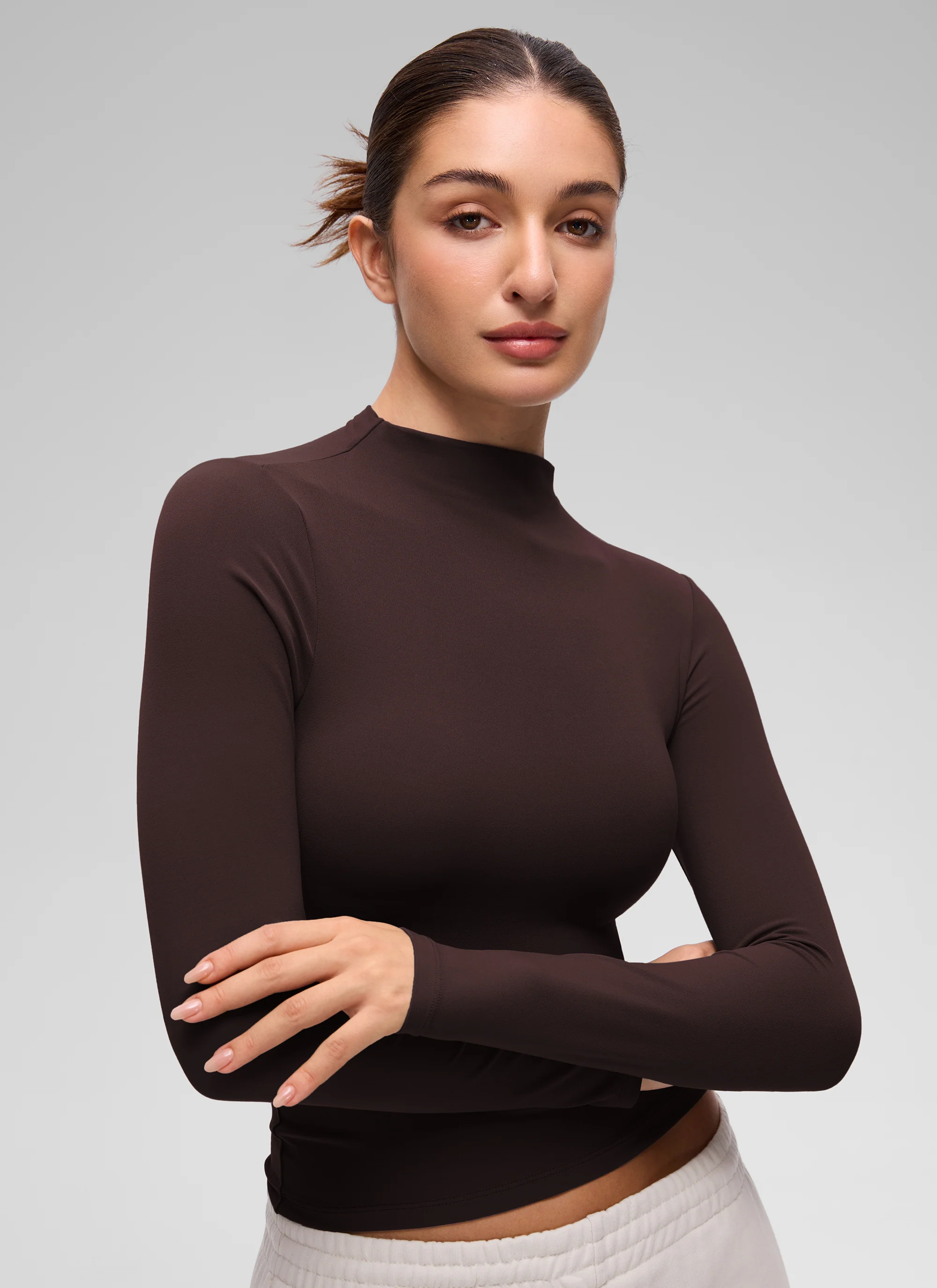 Softembrace Mock Neck Long Sleeve - Image 5