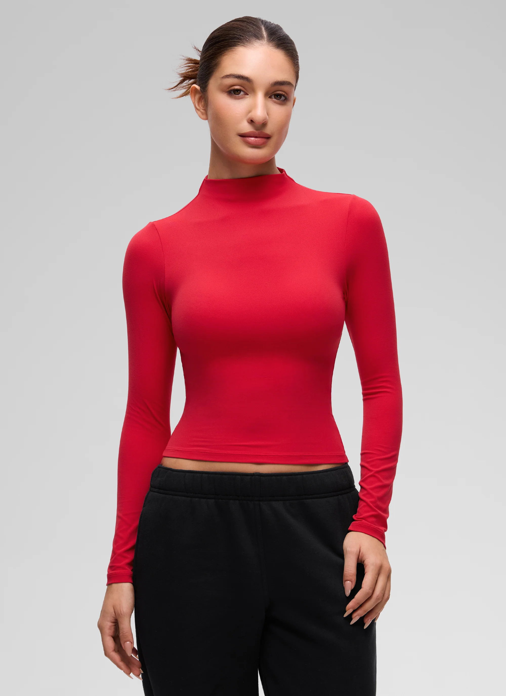 Softembrace Mock Neck Long Sleeve - Image 6