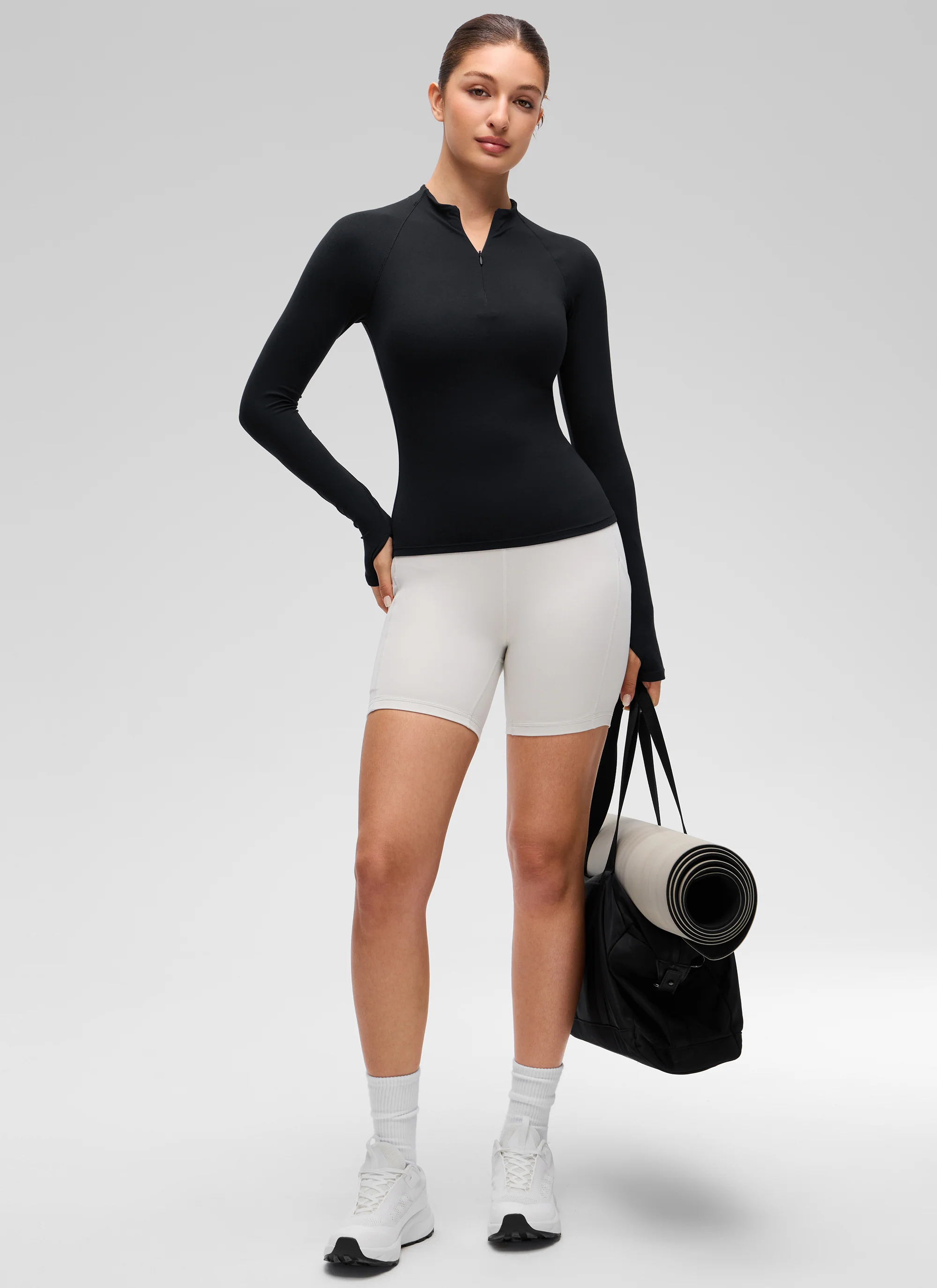 Softembrace Half Zip Long Sleeve - Image 11