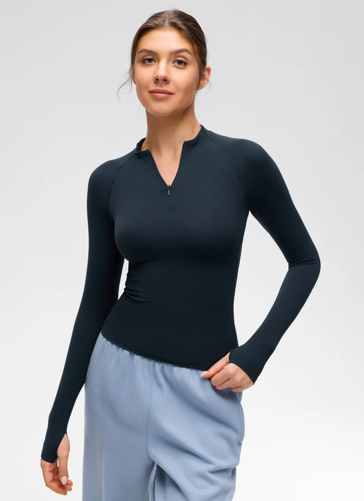 Softembrace Half Zip Long Sleeve - Image 5