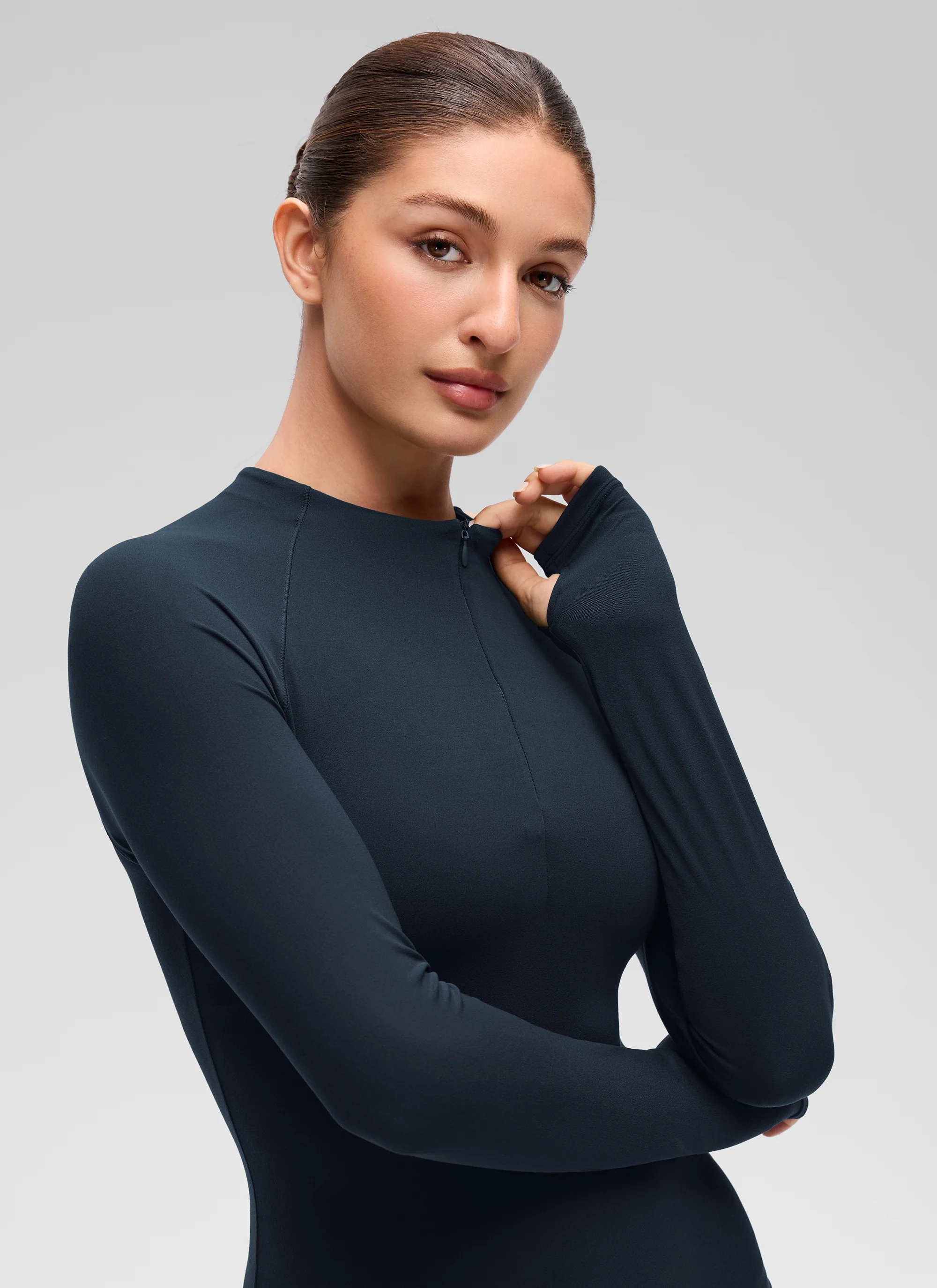 Softembrace Half Zip Long Sleeve - Image 8