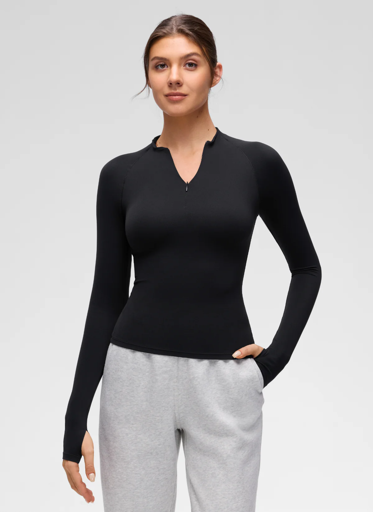 Softembrace Half Zip Long Sleeve - Image 9