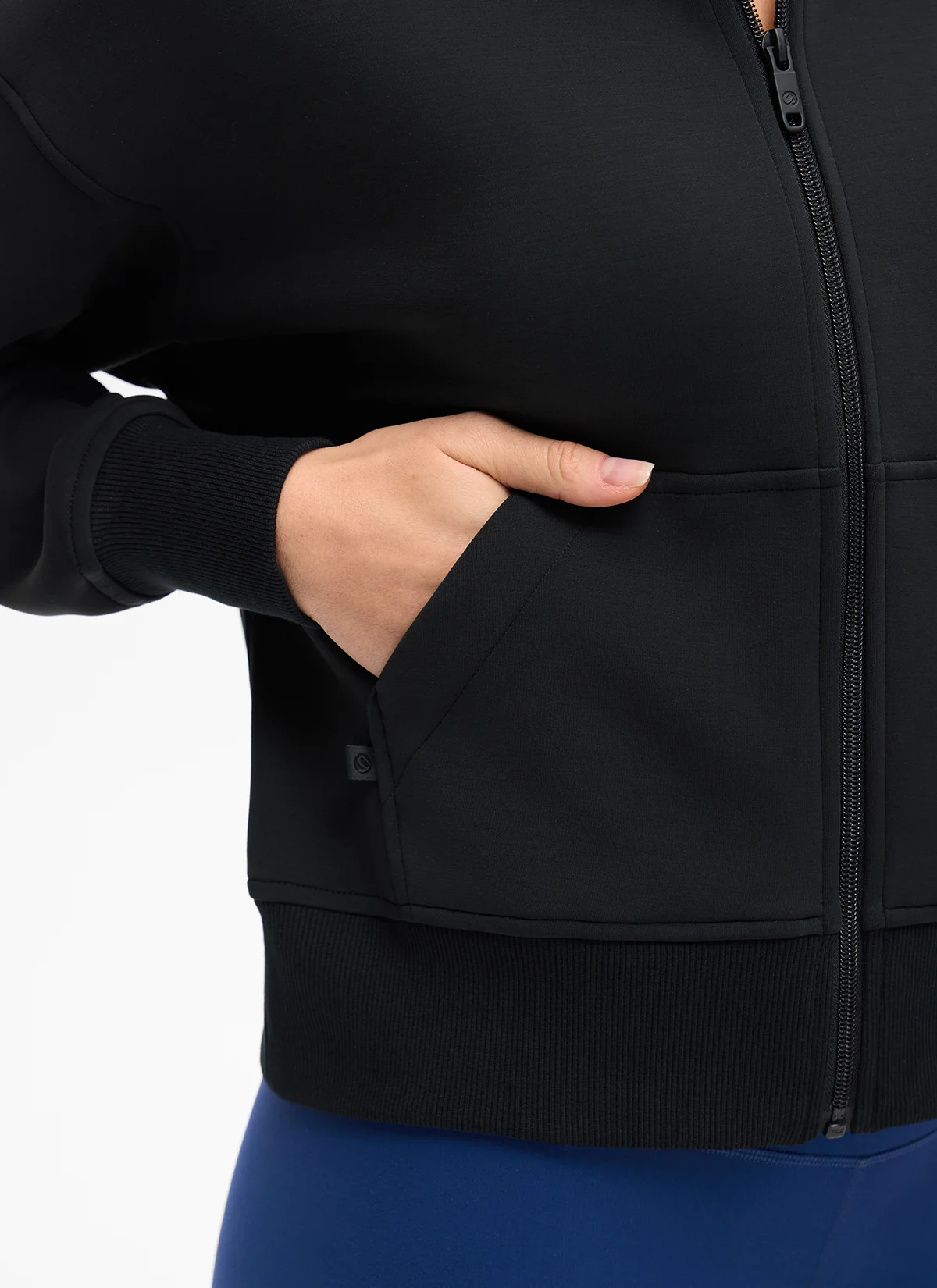 SoftAura Full Zip Waist Length Hoodie - Image 10