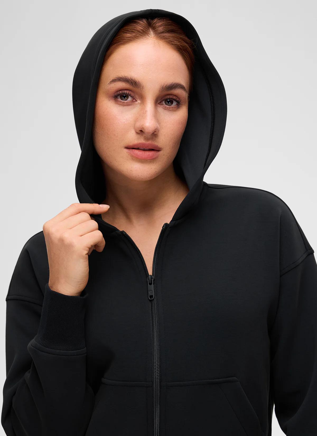 SoftAura Full Zip Waist Length Hoodie - Image 11