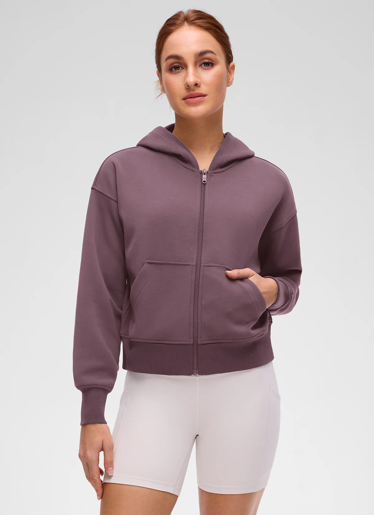 SoftAura Full Zip Waist Length Hoodie - Image 23