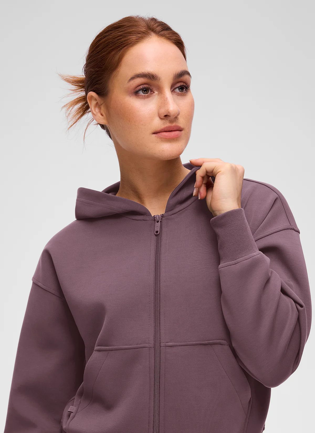 SoftAura Full Zip Waist Length Hoodie - Image 26