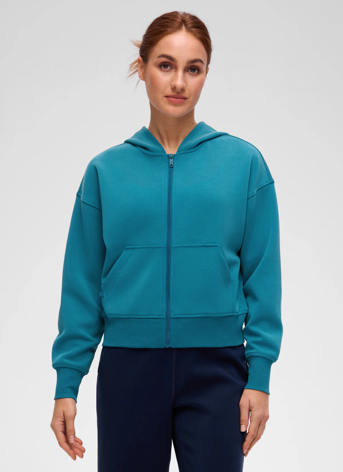 SoftAura Full Zip Waist Length Hoodie - Image 28