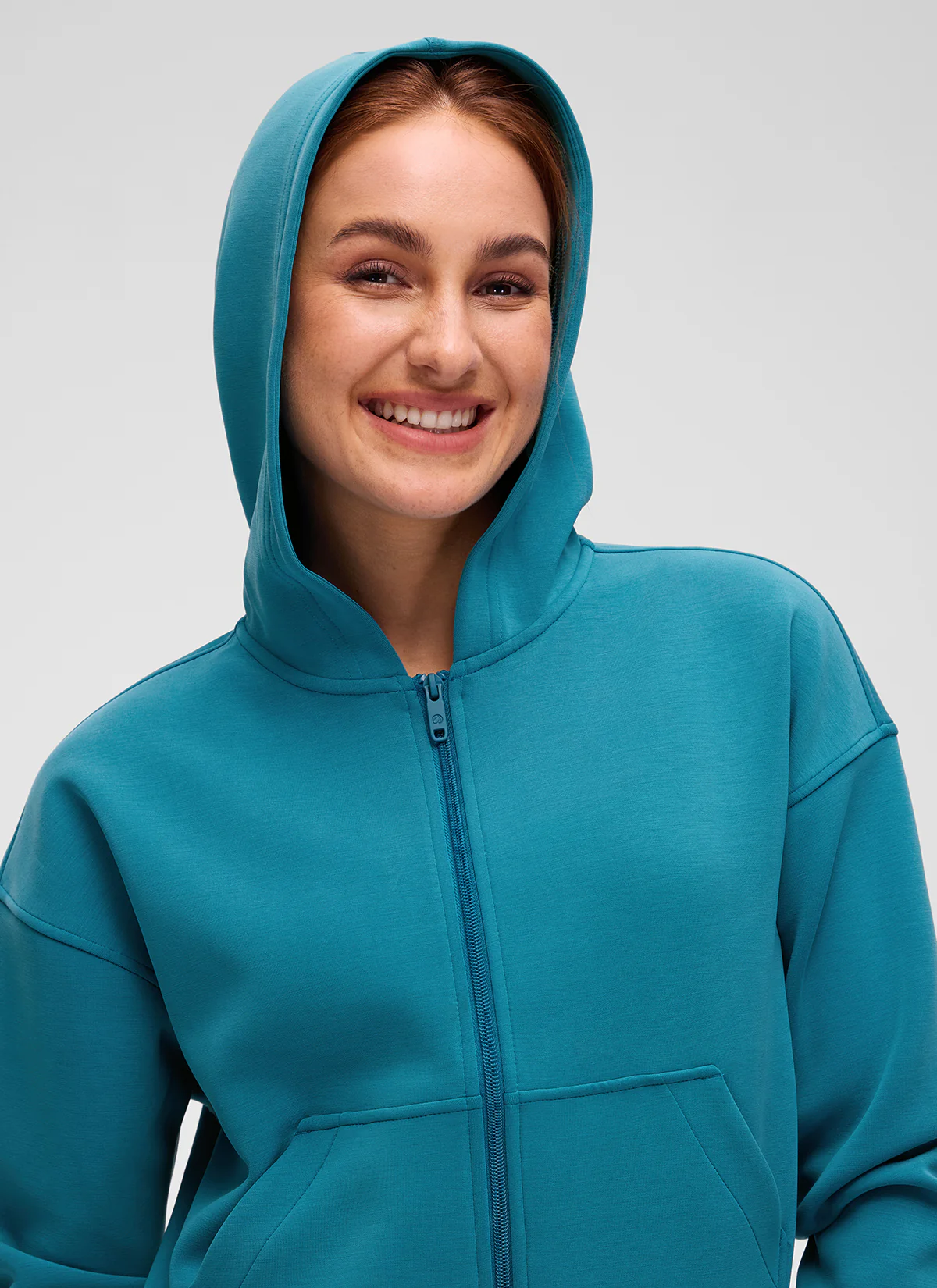 SoftAura Full Zip Waist Length Hoodie - Image 31
