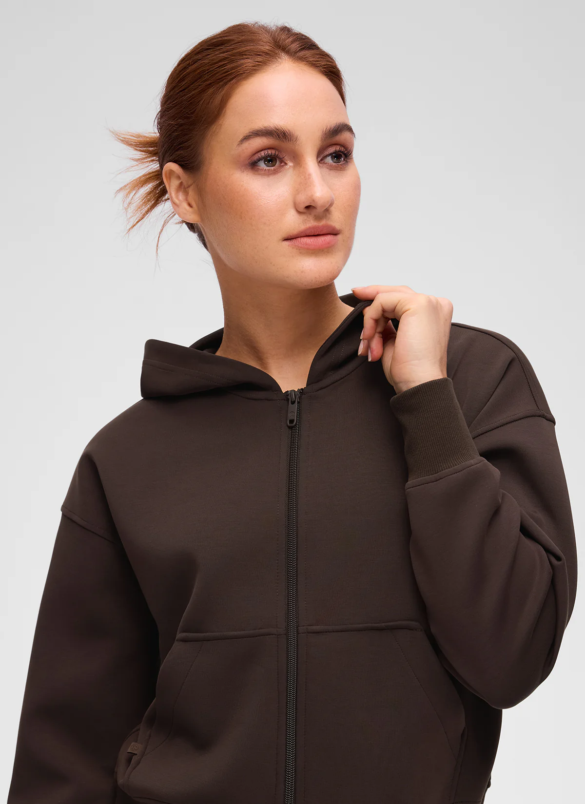 SoftAura Full Zip Waist Length Hoodie - Image 36