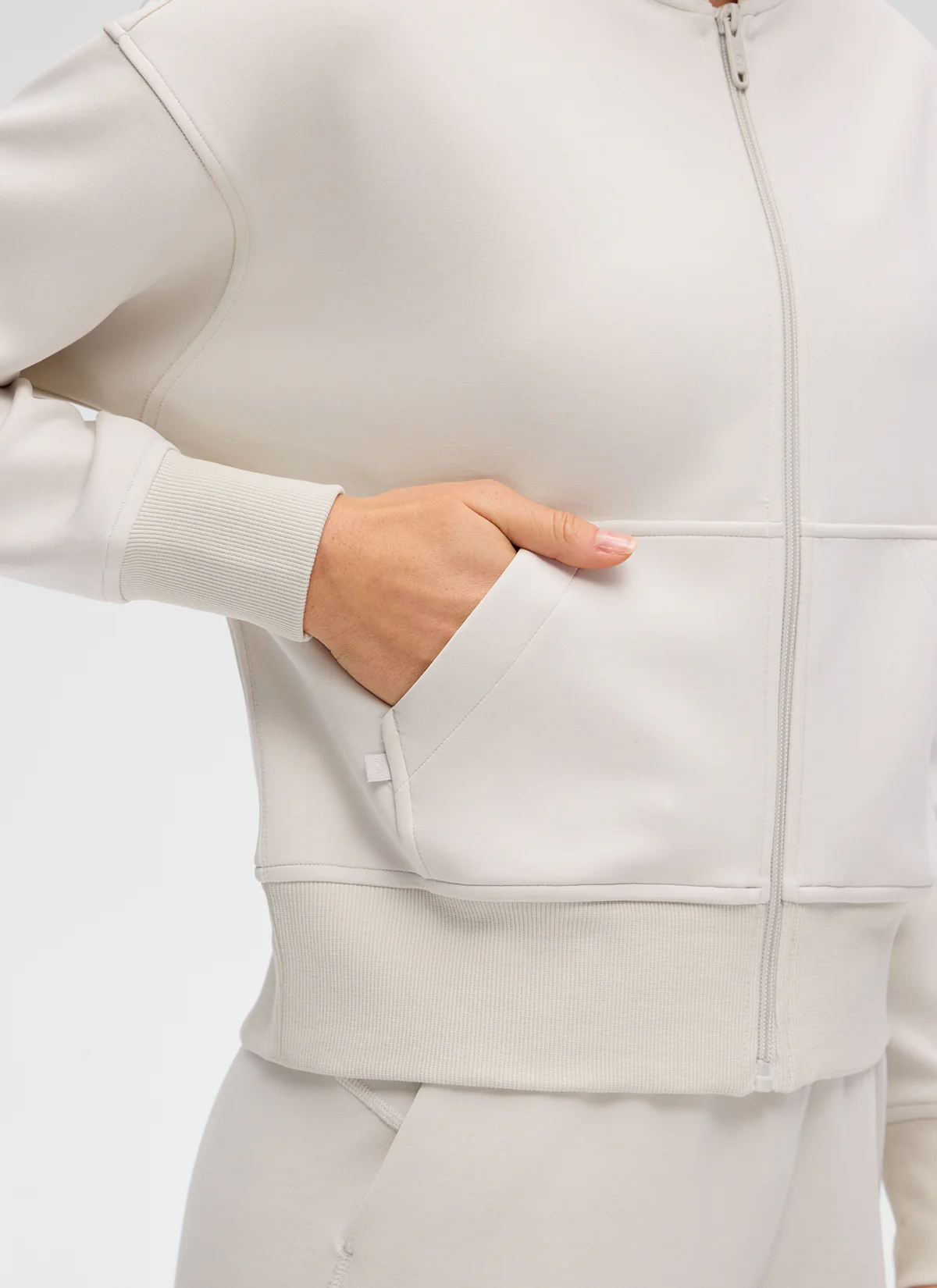 SoftAura Full Zip Waist Length Hoodie - Image 4