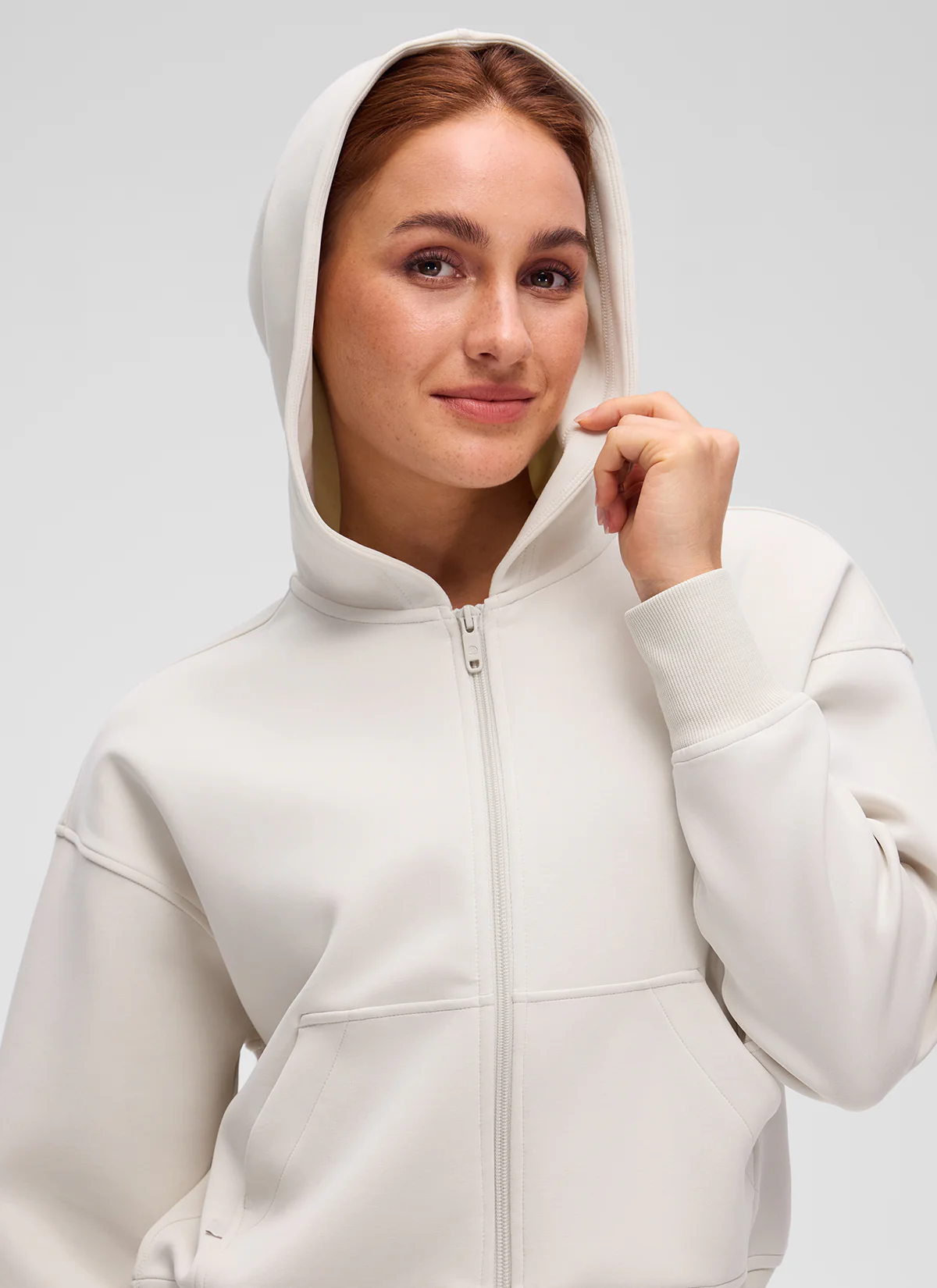 SoftAura Full Zip Waist Length Hoodie - Image 5
