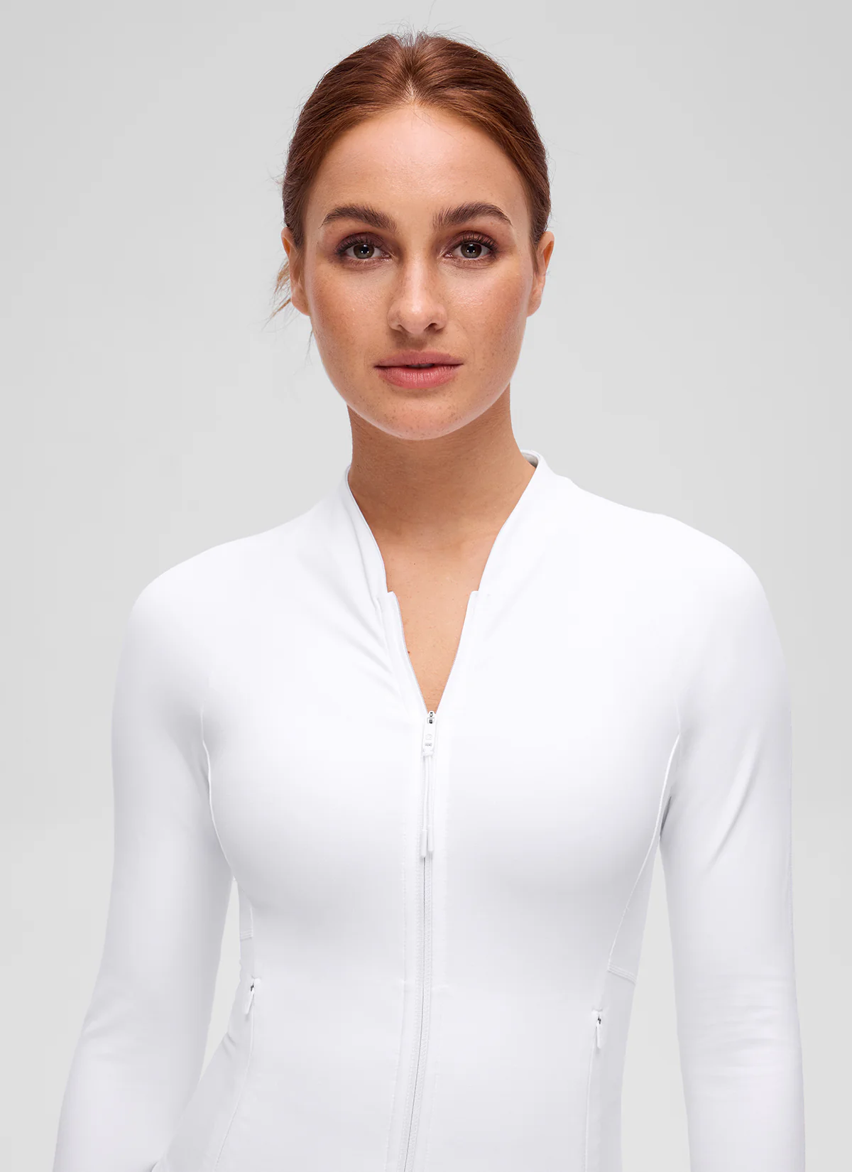 Butterluxe V Neck Waist Length Jacket - Image 26