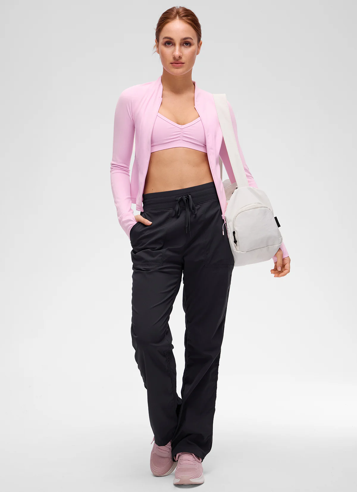 Butterluxe V Neck Waist Length Jacket - Image 3