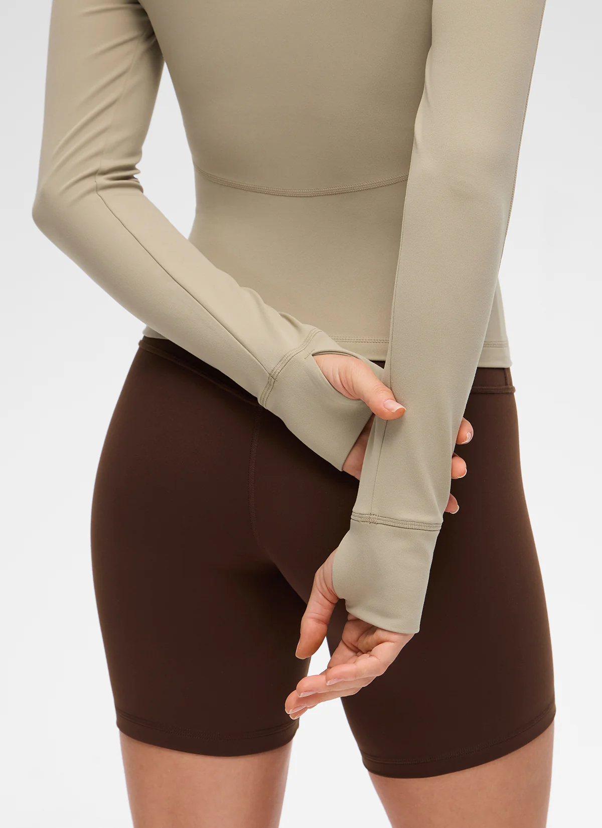 Butterluxe V Neck Waist Length Jacket - Image 9