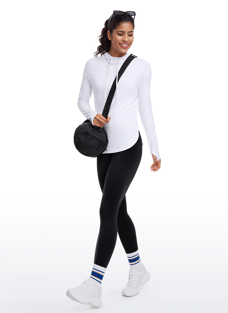 Brushed Feeling Thumbhole Hoodie - Image 11